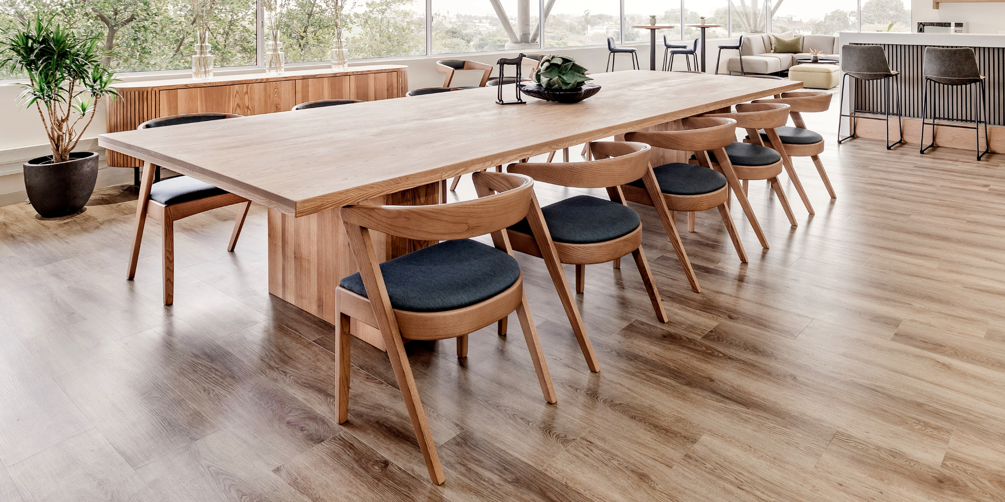 Woodbender, contract furniture, Kariba Dining Chair