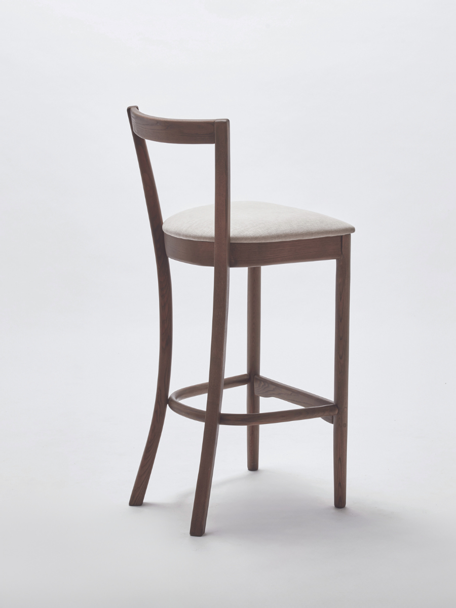 Dining Furniture, Bar Stool, Kitchen Stool, Counter Stools, Woodbender, back side view